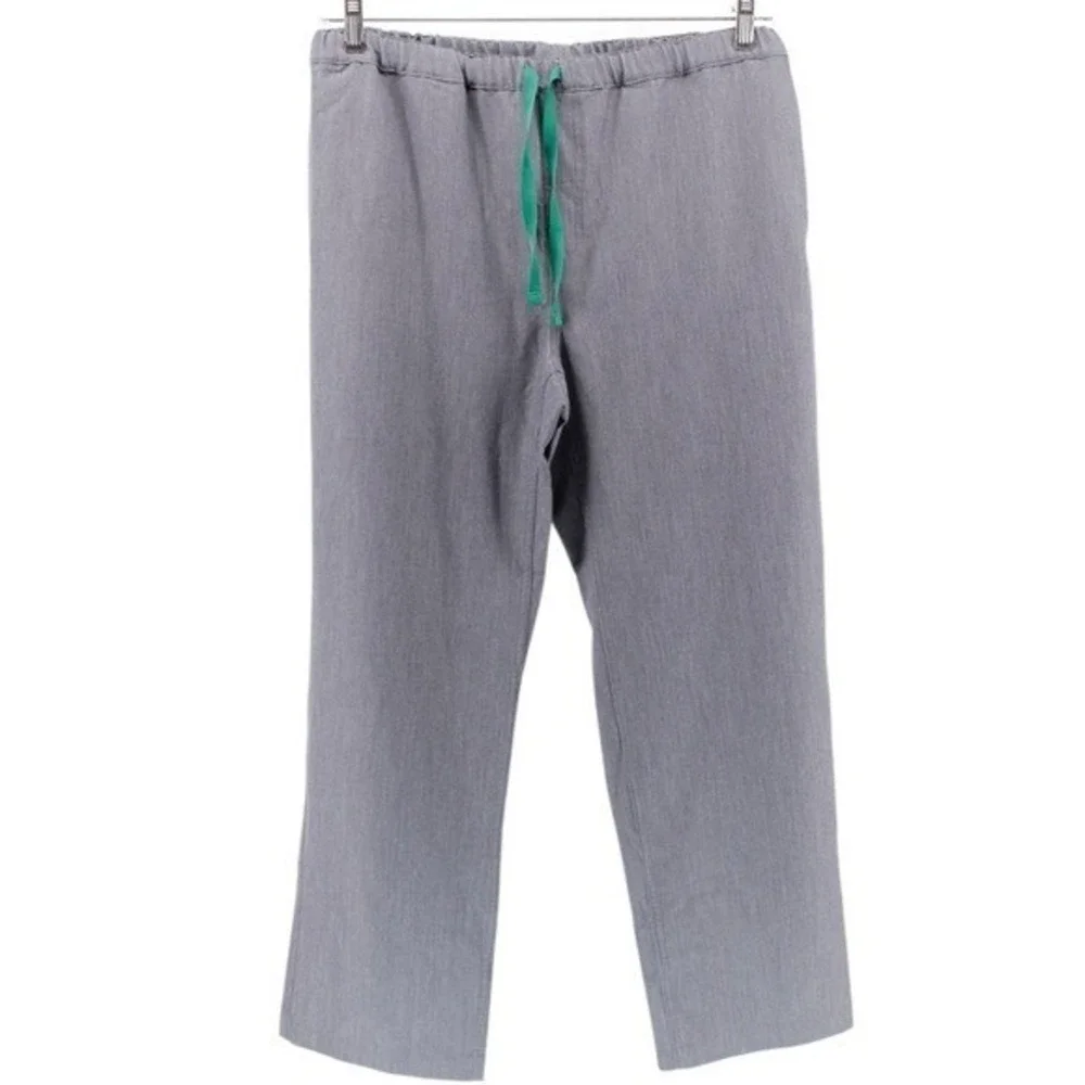 Figs Pisco Basic Srub Pants in Graphite Grey Green Strings Medical Career MS